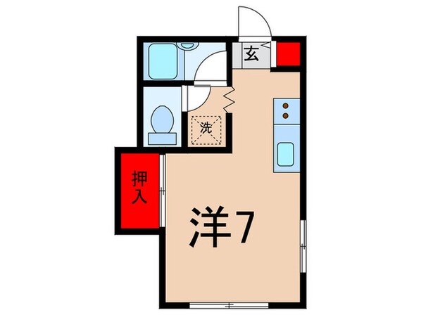 芙蓉荘の物件間取画像